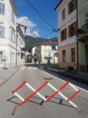 Staro mestno jedro v času zapore